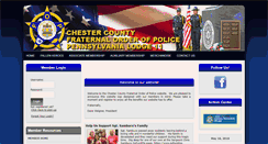 Desktop Screenshot of chestercountyfop.org